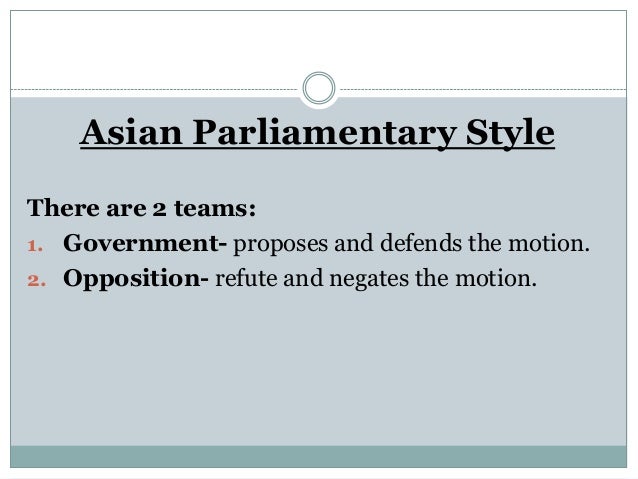 asian parliamentary debate criteria Asian parliamentary debate criteria